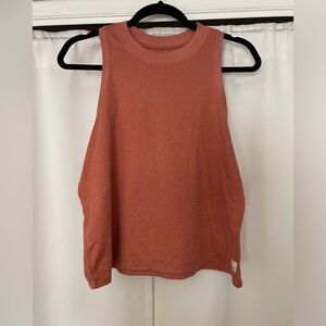 Vuori Energy Tank Top in Terracotta